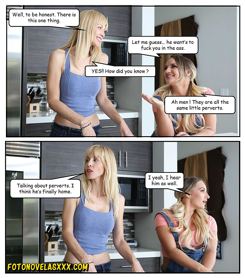 she can fuck in the ass with her husband bitch for my husband photo comic pag5