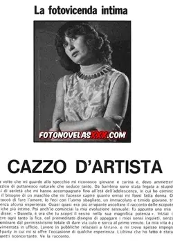 Trio hot con artista fotoromanzi