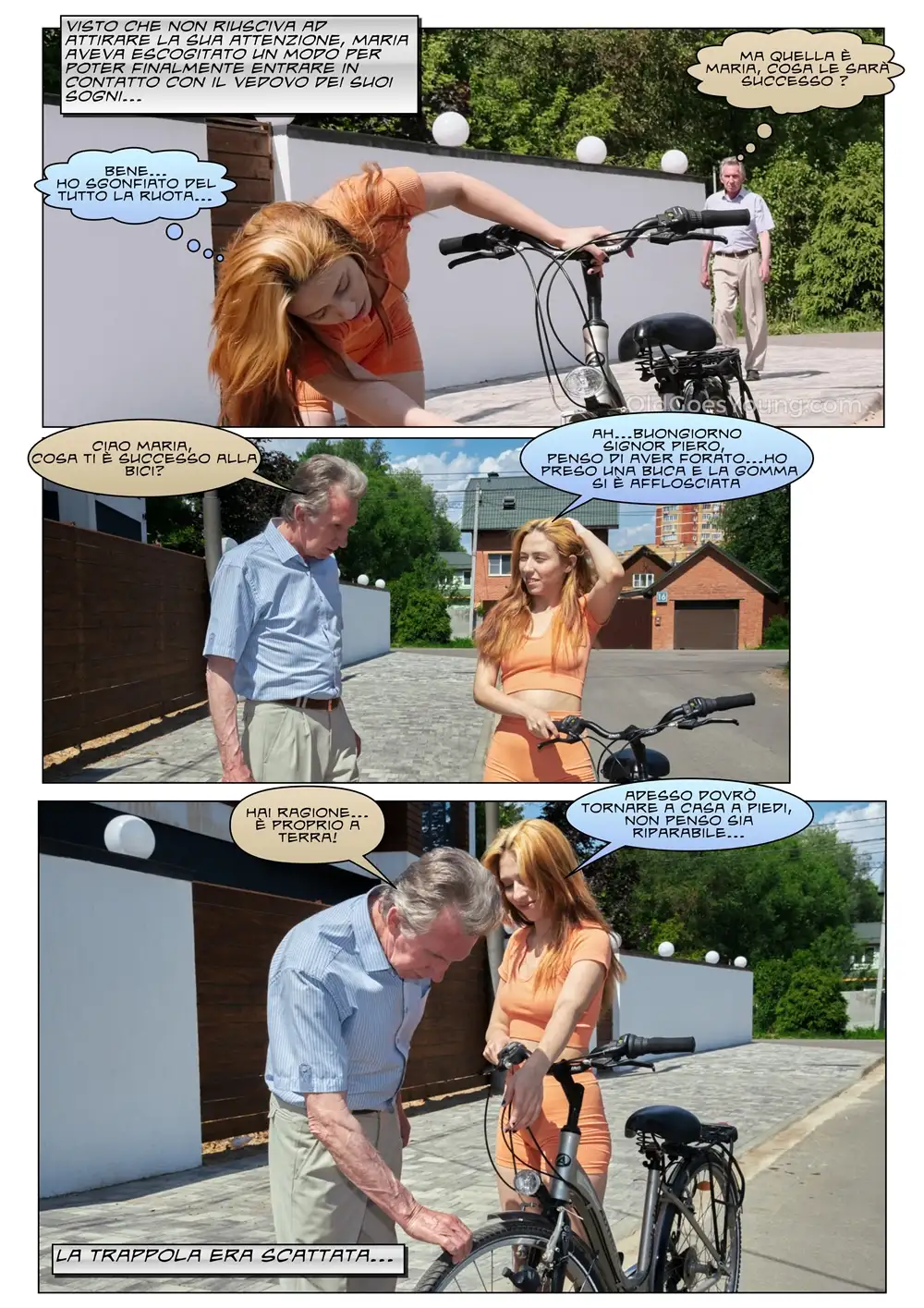Ragazza ciclista sexy e focosa pag03